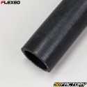 Straight rubber hose Ã˜35 mm Flexeo black