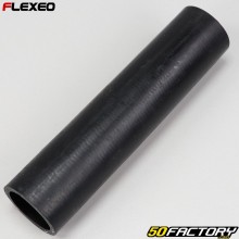 Straight rubber hose Ø38 mm Flexeo black