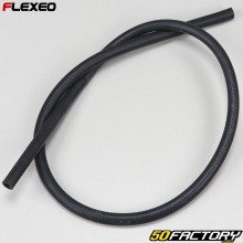 Rubber hose Ø6 mm Flexeo black