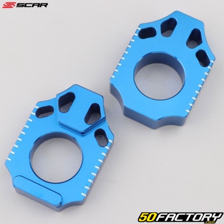 Tensores de cadena Yamaha YZ 125, 250 (desde 2002), YZF 450 (2003 - 2008)... Scar azules