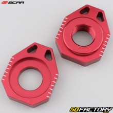 KTM chain tensioners SX 125, 150, 250 (2002 - 2012)... Scar red