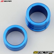 Front wheel spacers Yamaha YZ 125, 250 (since 2008), YZF 450 (2008 - 2013)... Scar blue