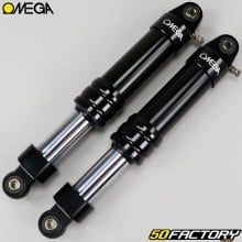 Ammortizzatori posteriori oleopneumatici da 300 mm Peugeot 103, MBK 51, Motobecane Omega Revo nero