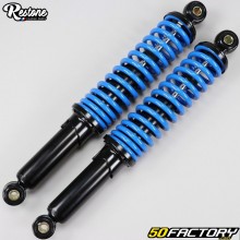 Adjustable rear shocks 360 mm Peugeot 103, MBK 51 and Motobécane Restone black and blue