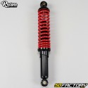 360mm adjustable rear shock absorbers Peugeot 103, MBK 51 and Motobecane Restone black and red