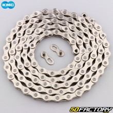 Bicycle chain 8 speed 114 links KMC 8 silver