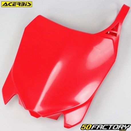 Placa delantera Honda CRF 250, 450 R (2014 - 2017) Acerbis rojo