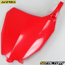 Front plate Honda CRF 250 R (2018), 450 R, RX (2017 - 2018) Acerbis red