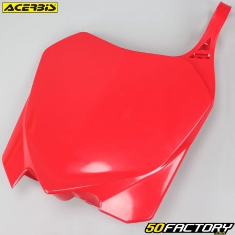 Front plate Honda CRF 250 R (2010 - 2013), 450 R (2009 - 2012) Acerbis red