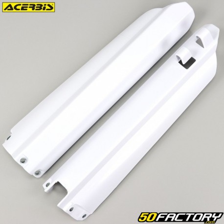 Protectores de horquilla Yamaha YZ, YZF 125, 250, 400 ... (1996 - 2004) Acerbis blancos