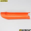 Protetores de garfo KTM SX, EXC 125, 250, 300 ... (2003 - 2007) Acerbis laranjas