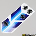 Stickers Peugeot 103 bleus (planche)