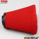 Ø28-43 mm gerader TPR-Luftfilter Factory rot