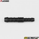Straight hose connector Ã˜8-6 mm Flexeo black