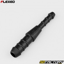 Straight hose connection Ø10-6 mm Flexeo black