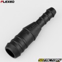 Schlauchverbinder gerade Ø 18-10 mm Flexeo schwarz