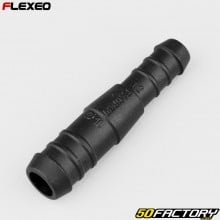 Raccord de durites droit Ø16-12 mm Flexeo noir