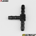 Raccordo a T Flexeo Ø4 mm nero