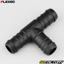 T-hose connector Ø16 mm Flexeo black