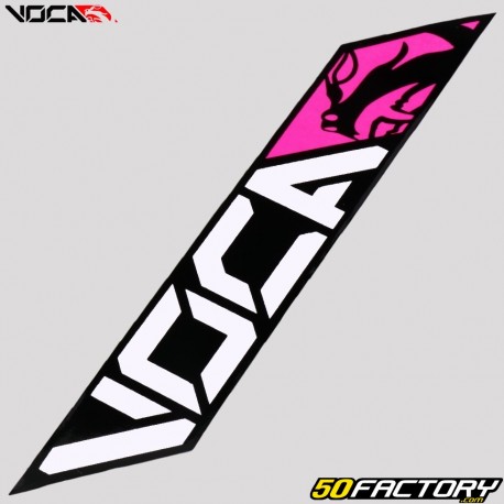 Adesivo Voca rosa neon