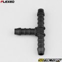 Black Flexeo Ã˜6 mm T-hose fitting