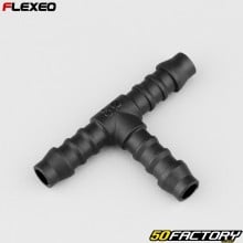 Connettore per tubo a T Ø8 mm Flexeo nero