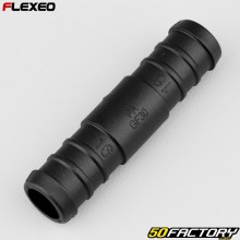 Raccord de durites droit Ø16 mm Flexeo noir