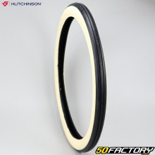 Tire 1 3/4-19 (1.75-19) 21B Solex cream whitewall 1400 to 3800 Hutchinson