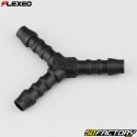 Black Flexeo Ã˜6 mm Y-hose connector