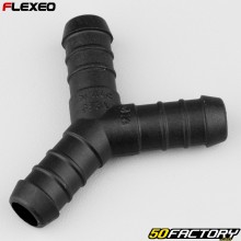Raccordo per tubo flessibile a Y Ø14 mm Flexeo nero