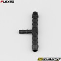 Ã˜6-6-4 mm Flexeo T-hose fitting black