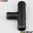 Ã˜22-22-20 mm Raccordo a T Flexeo nero