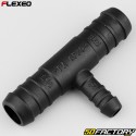 Ø18-18-10 mm Flexeo T-Schlauchverschraubung schwarz