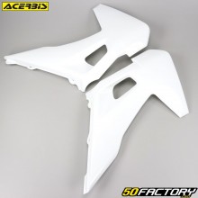 Protectores de radiador Husqvarna FC, FE, TE 250, 350, 450 (desde 2019) Acerbis blanco