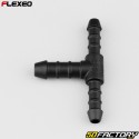 Ã˜6-6-8 mm Flexeo T-hose fitting black
