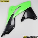 Carenados delanteros Kawasaki KXF 250 (2013 - 2016) Acerbis verde y negro