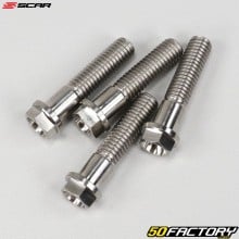 Titanium screws for Honda CRF triple clamps, Yamaha YZF, Kawasaki KX 250, 450... Scar (batch of 4)