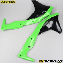 Kawasaki KXF 250 Radiator Gills (2017 - 2020) Acerbis verde e preto