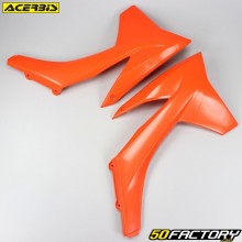 KTM EXC, EXC-F... 125, 250, 300... (2011 - 2013) Branquias de radiador Acerbis naranjas