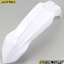 Garde boue avant Yamaha YZ 125, 250 (depuis 2022), YZF 450 (2018 - 2022)... Acerbis blanc