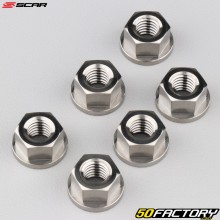 Ø8 mm titanium nuts Scar (batch of 6)