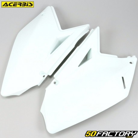 Plaques latérales Suzuki RM-Z 250 (2007 - 2009) Acerbis blanches