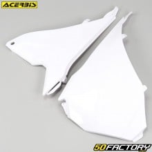 Caches de boîte à air KTM SX, SX-F 125, 250, 350... (2013 - 2016) Acerbis blancs