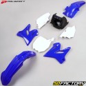 Kit plastiche restyling (2014) Yamaha YZ125, 250 (2002 - 2014) Polisport blu e bianco