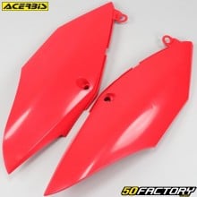 Honda CRF 250 R side plates, RX (since 2018), 450 R, RX (2017 - 2020) Acerbis red