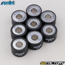 Rulli di variatore 15g 25x17 mm Piaggio MP3, Xevo,  Peugeot Satelis... 400, 500 Polini (lotto di 8)