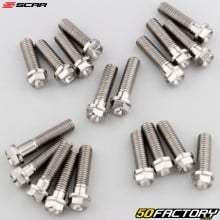 Front axle titanium hardware KTM EXC 250 (2016 - 2018), EXC-F 350 (since 2016)... Scar (Kit)