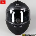 Casco modular MT Helmets Genesis SV Sólido A1 negro mate