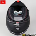 Casco modulare MT Helmets Genesis SV Solid X1 nero opaco