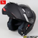 Casco modulare MT Helmets Genesis SV Solid X1 nero opaco